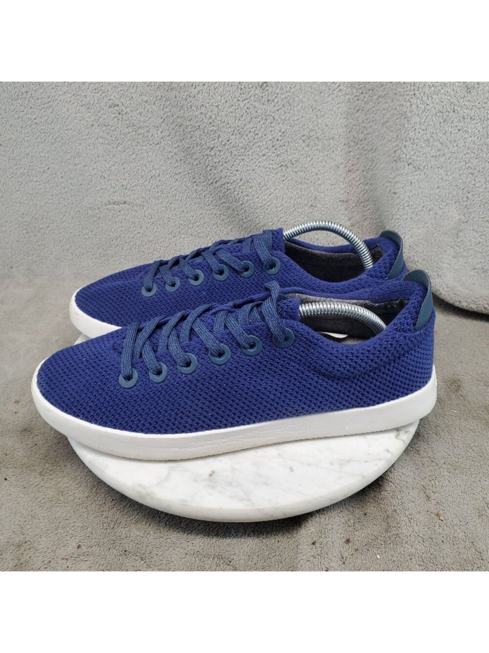 Allbirds Shoes Mens Size 10 Tree Pipers Blue Lace Up Sneakers *Read*